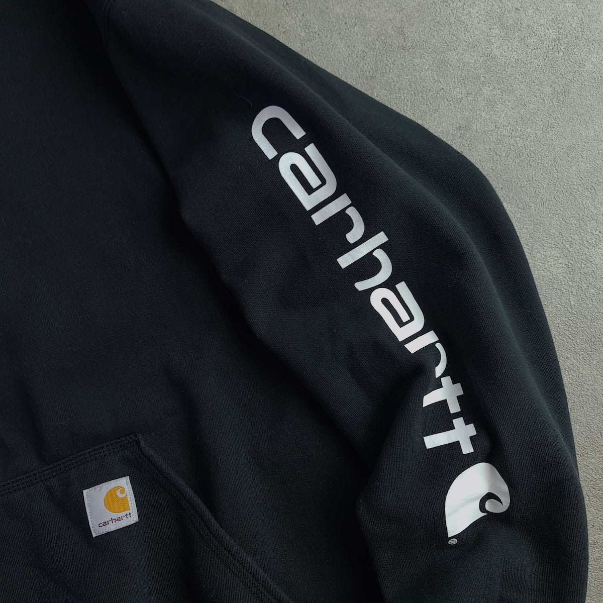 Carhartt Loose Fit Midweight Logo Sleeve Graphic Hoodie