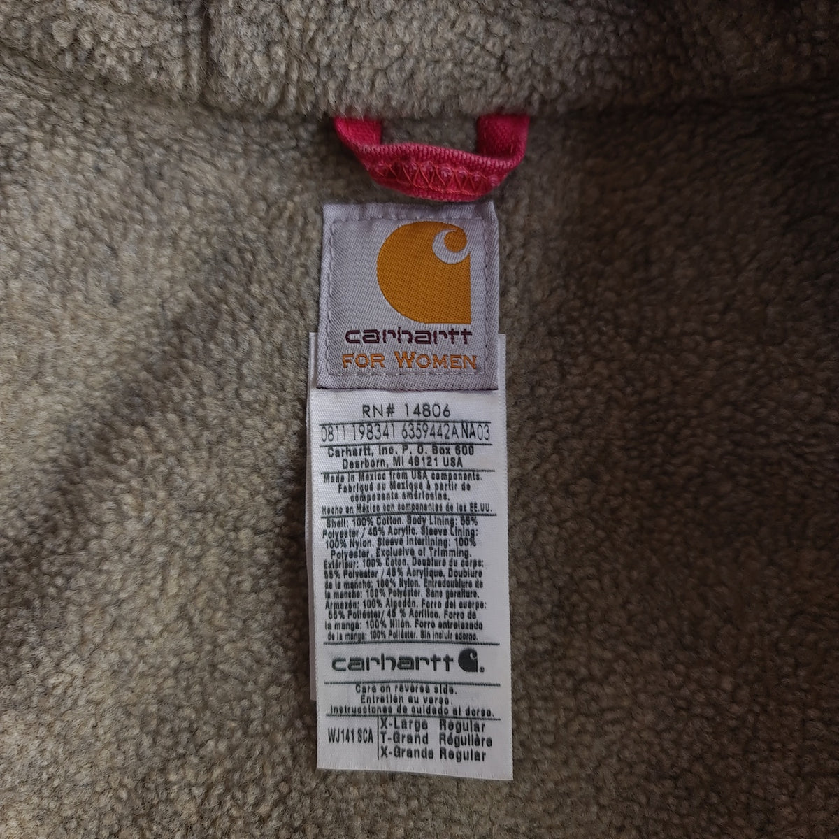 Carhartt WJ141 SCA Sierra Jacket