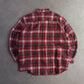 Carhartt Hubbard Heavyweight Plaid Flannel Long Sleeve Shirt