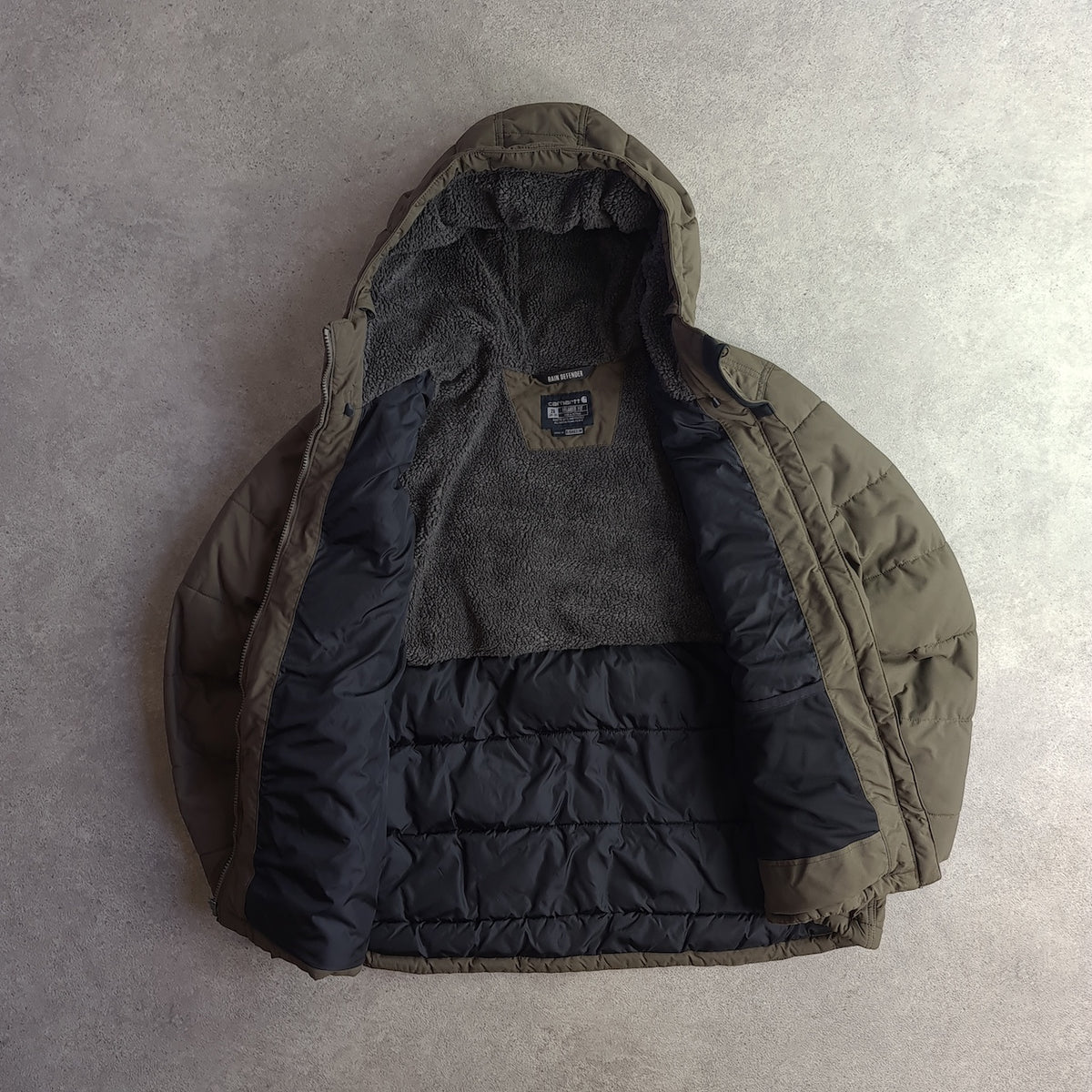 Carhartt Women's Montana Sherpa Lined Hooded Waterproof Coat