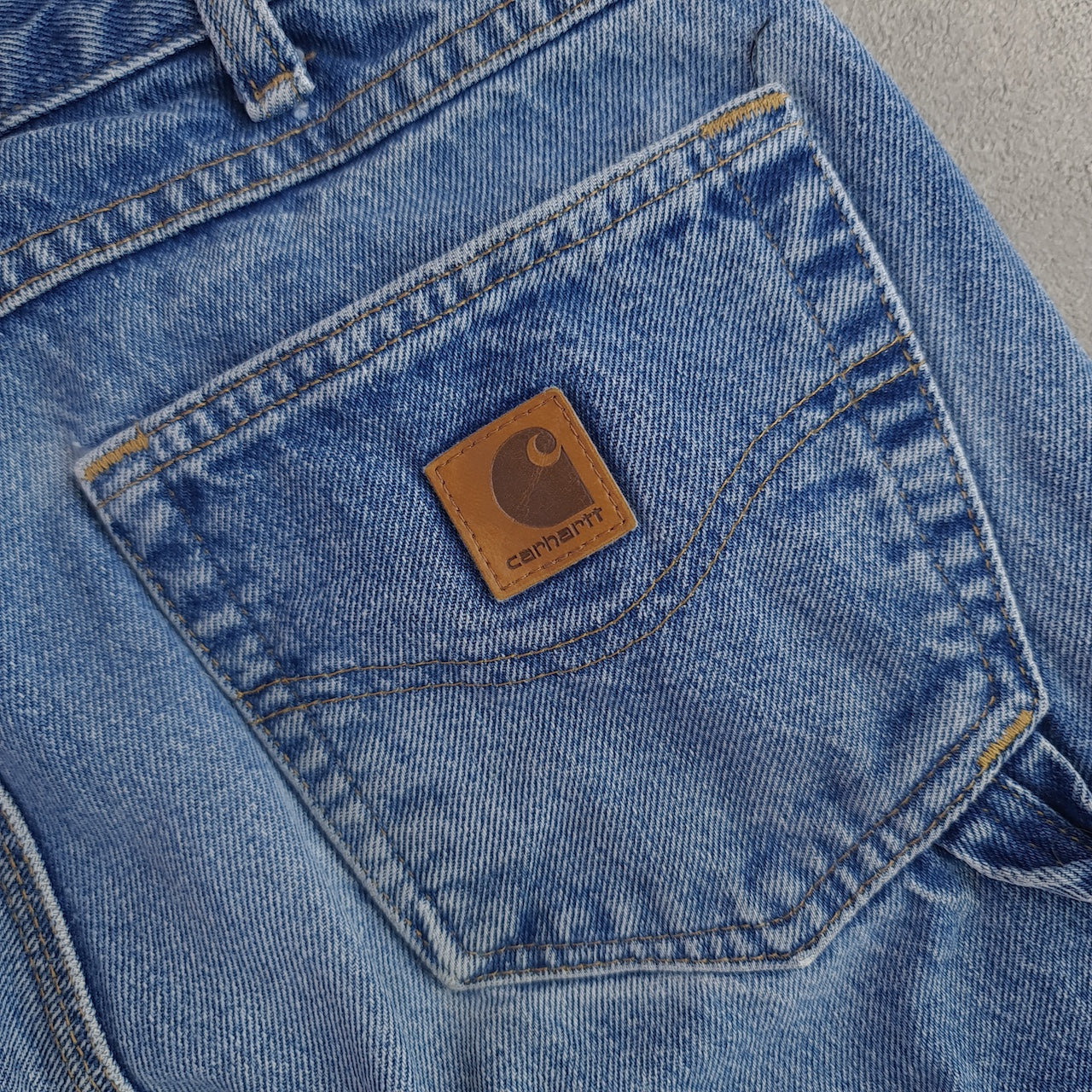 Carhartt B171 DST Light Wash Relaxed Fit Jeans