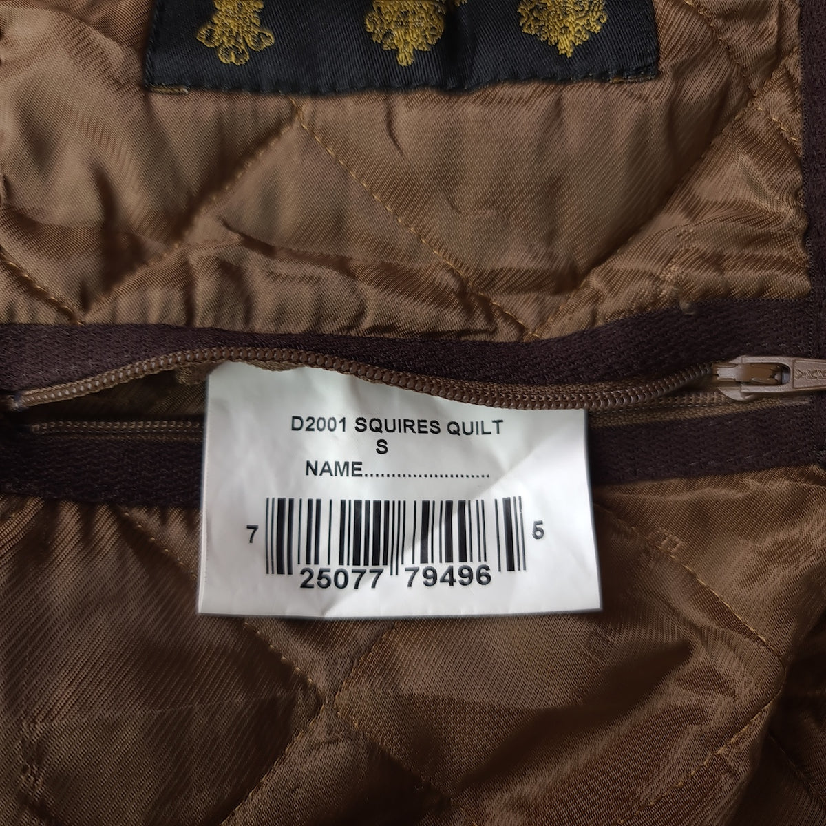 Vintage Barbour Squires Quilt Quilted Country Jacket