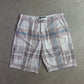 Vintage Y2K Billabong Doozer Checked Cargo Shorts