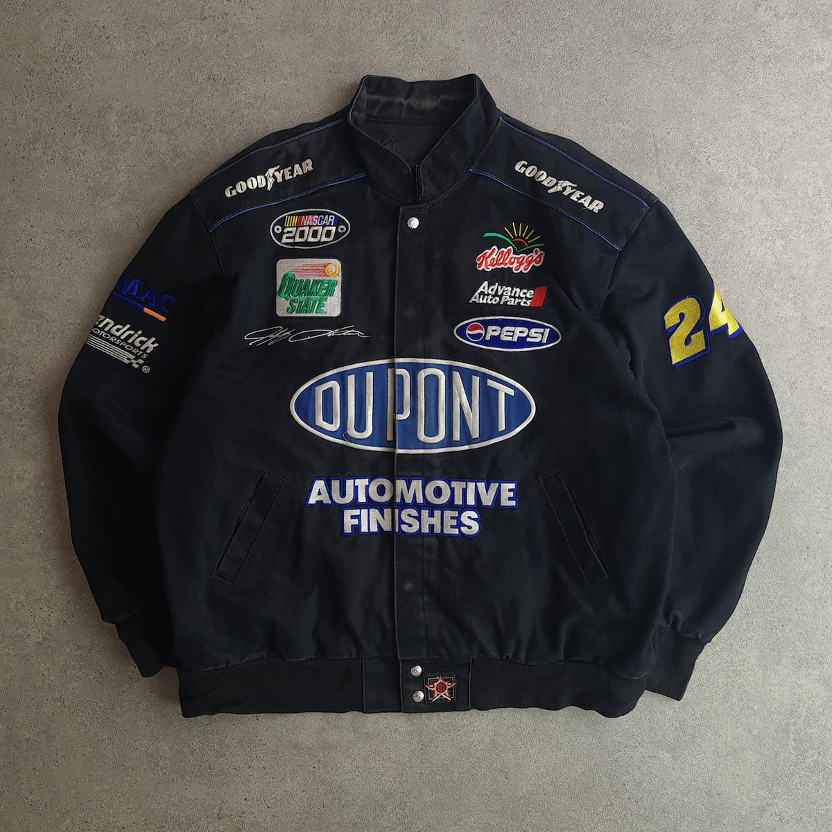 Vintage JH Nascar 2000 Dupont Racing Jacket