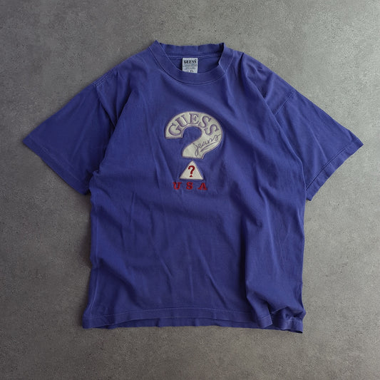 Vintage Guess USA Embroidered Logo T-Shirt
