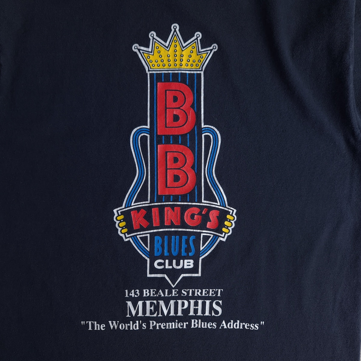 Vintage BB King's Blues Club Memphis Back Print T-Shirt