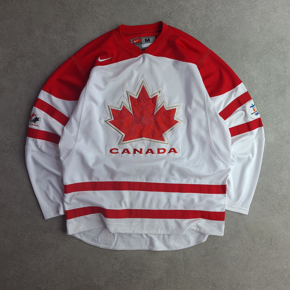 Team Canada Vancouver 2010 White Team Nike Jersey