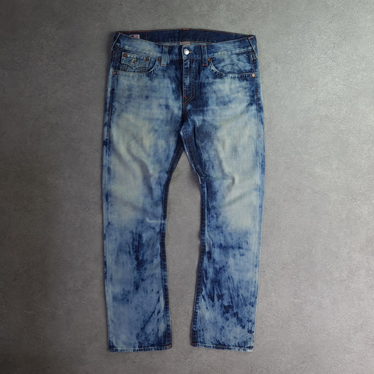Y2K True Religion Ricky Relaxed Straight Jeans