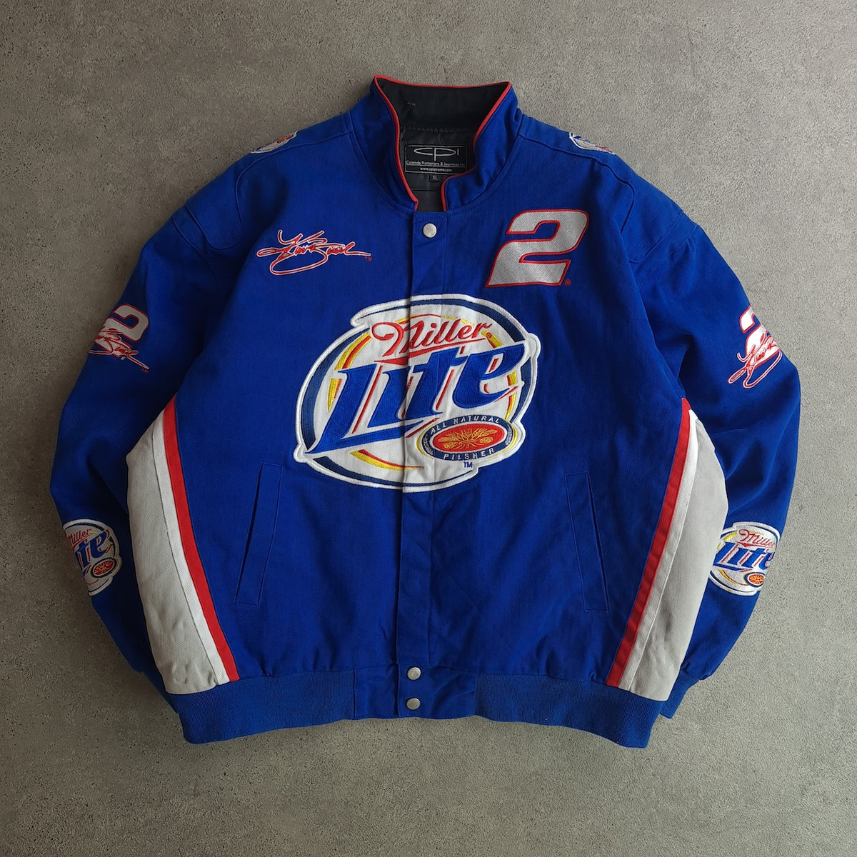 Vintage Miller Lite Racing Jacket