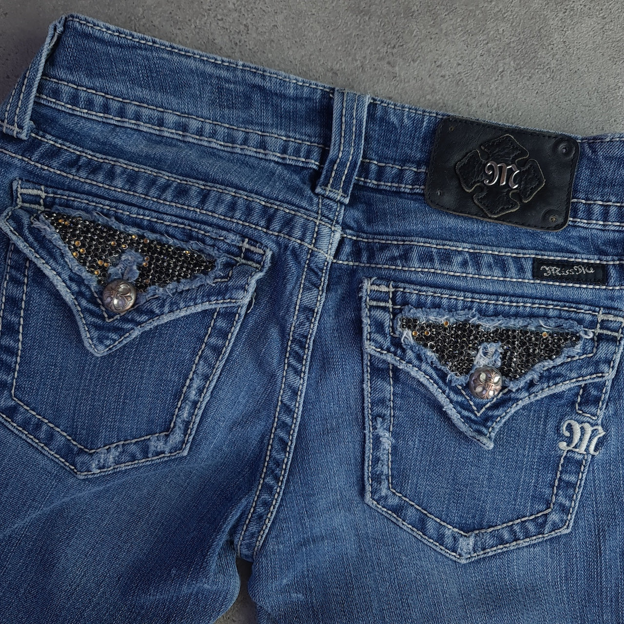Y2K Miss Me JP5023-1 Bootcut Jeans