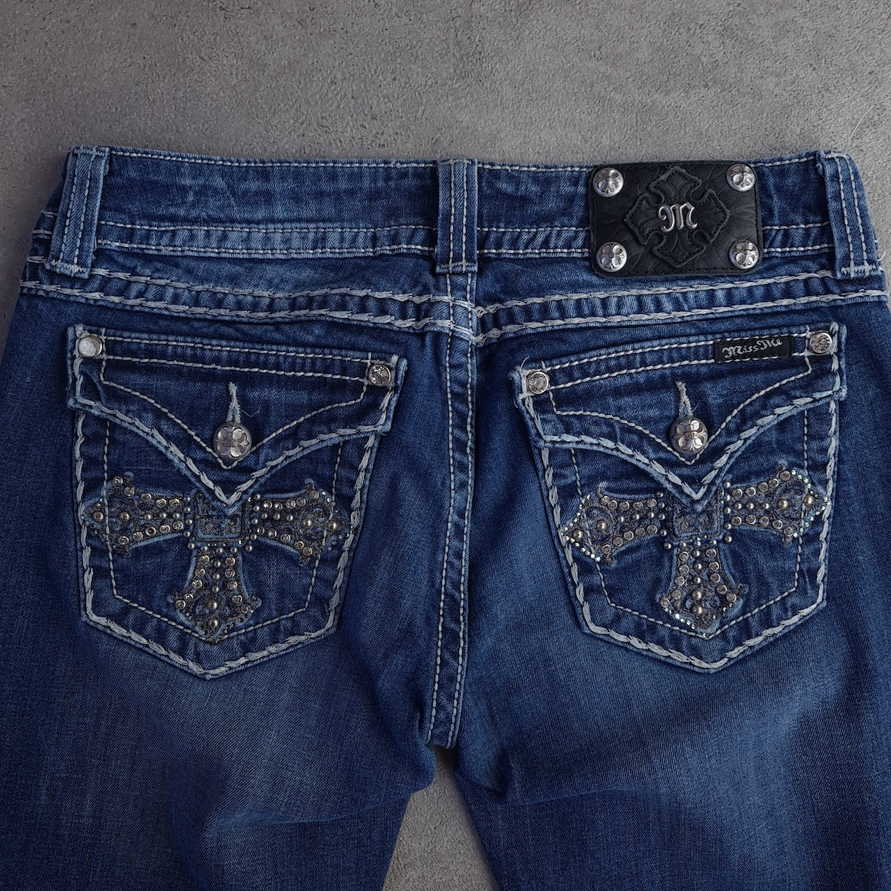 Y2K Miss Me JP5046T9 Straight Jeans