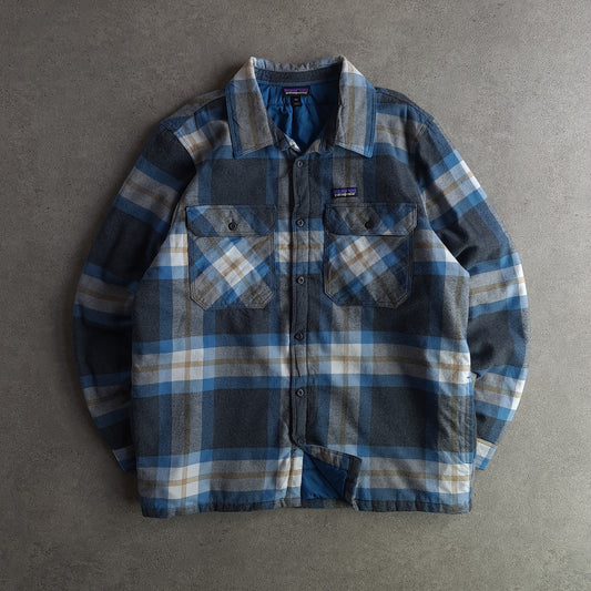 Patagonia Long Sleeve Padded Flannel Shirt