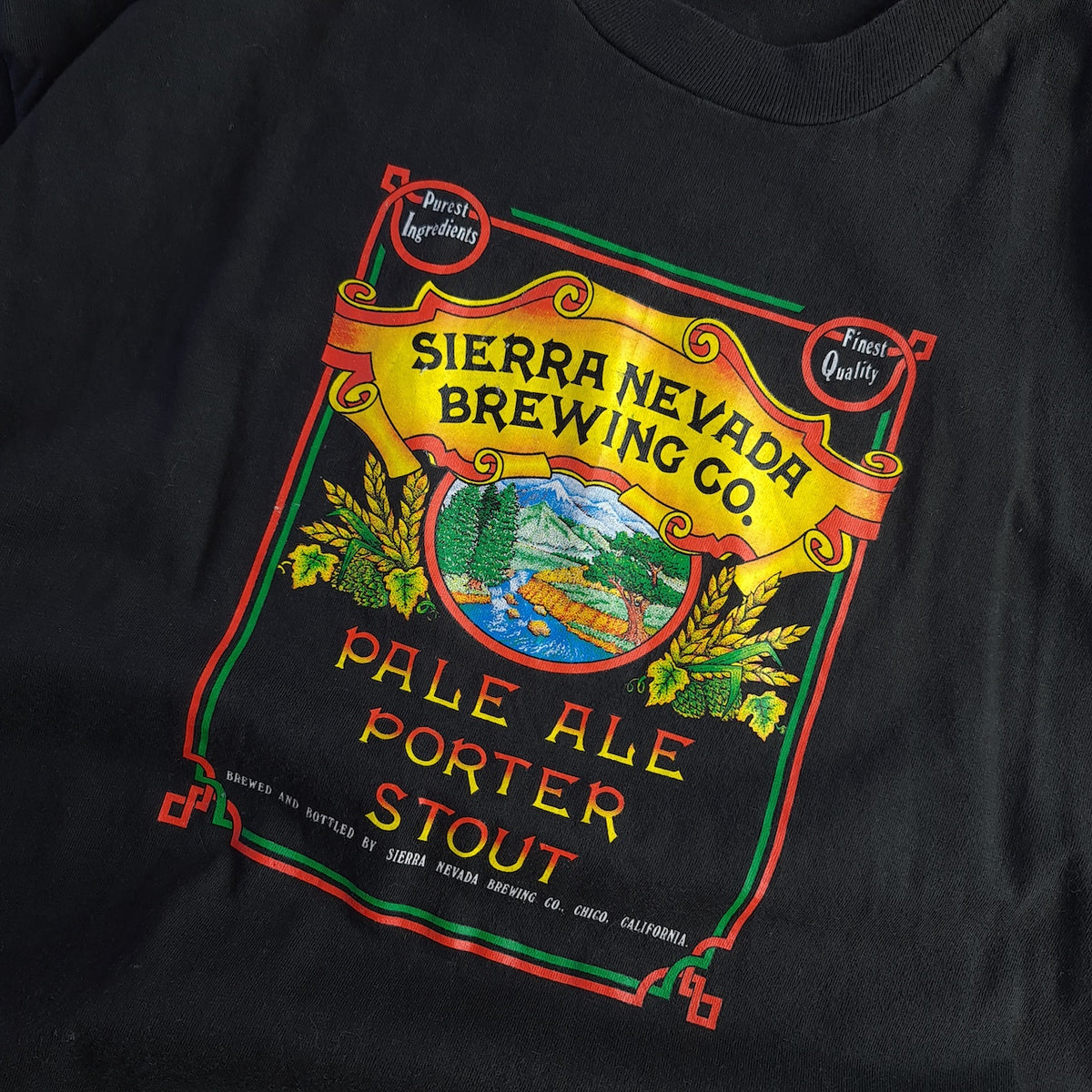 Vintage 90s Sierra Nevada Brewing Co. T-Shirt