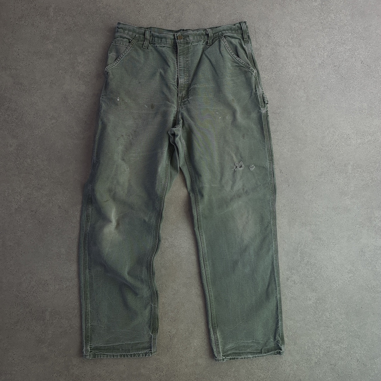 Carhartt B11MOS Distressed Carpenter Jeans