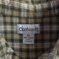 Y2K Carhartt S131 Plaid Flannel Long Sleeve Shirt
