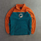 Y2K Reebok Miami Dolphins NFL Team 1/4 Zip Fleece