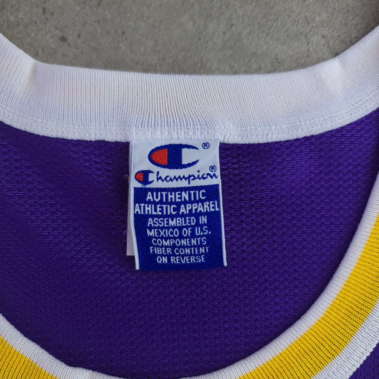 LA Lakers Champion NBA Basketball Jersey - O'Neal 34