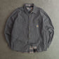 Carhartt Denim Snap Front Shirt Jacket