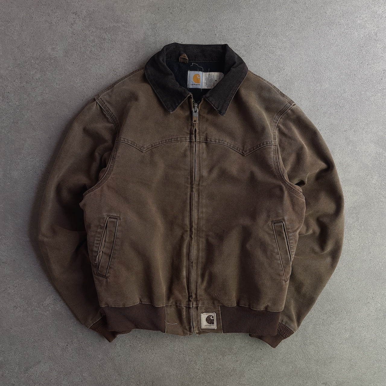 Carhartt J14 CHT Sandstone Duck Santa Fe Jacket