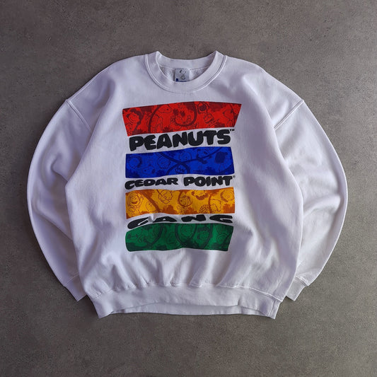 Vintage Peanuts Snoopy Cedar Point Gang Sweatshirt