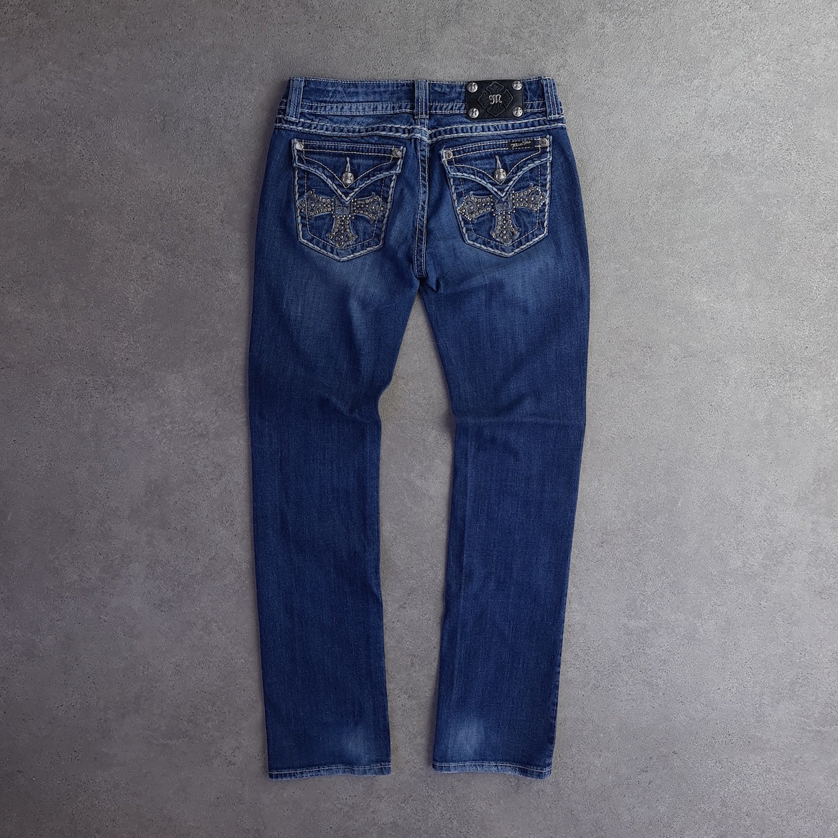 Y2K Miss Me JP5046T9 Straight Jeans