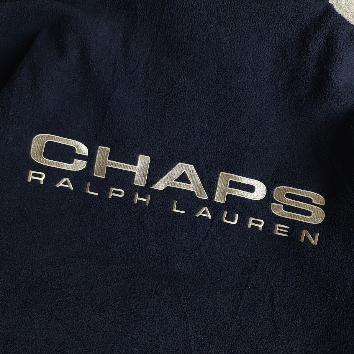 Vintage Chaps Ralph Lauren Reversible Fleece Jacket