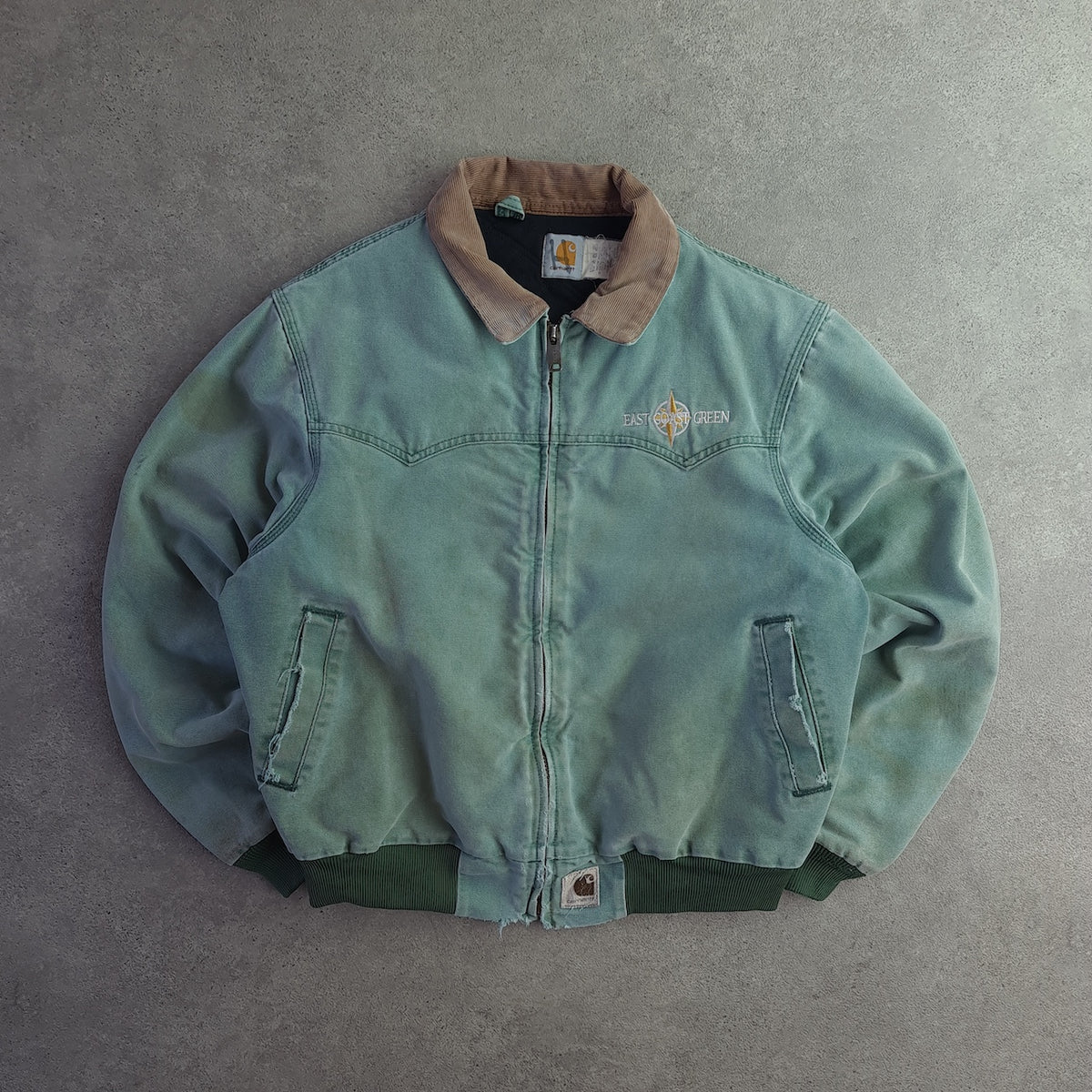 Vintage Carhartt JQ2394 Distressed Santa Fe Jacket