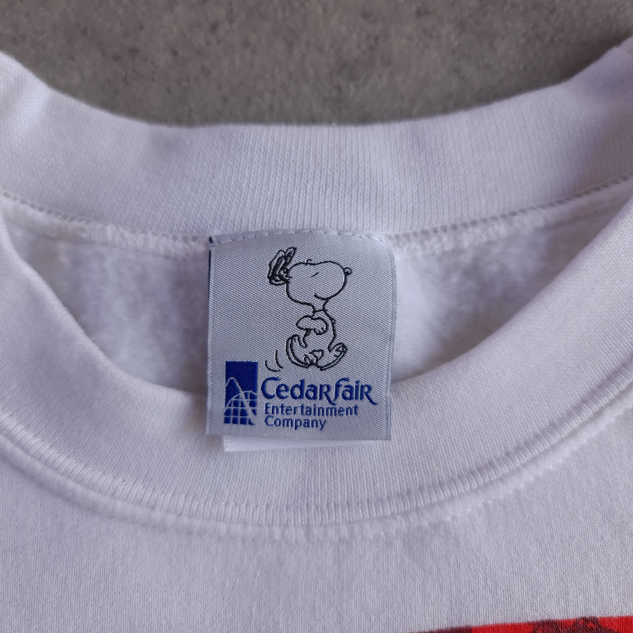 Vintage Peanuts Snoopy Cedar Point Gang Sweatshirt