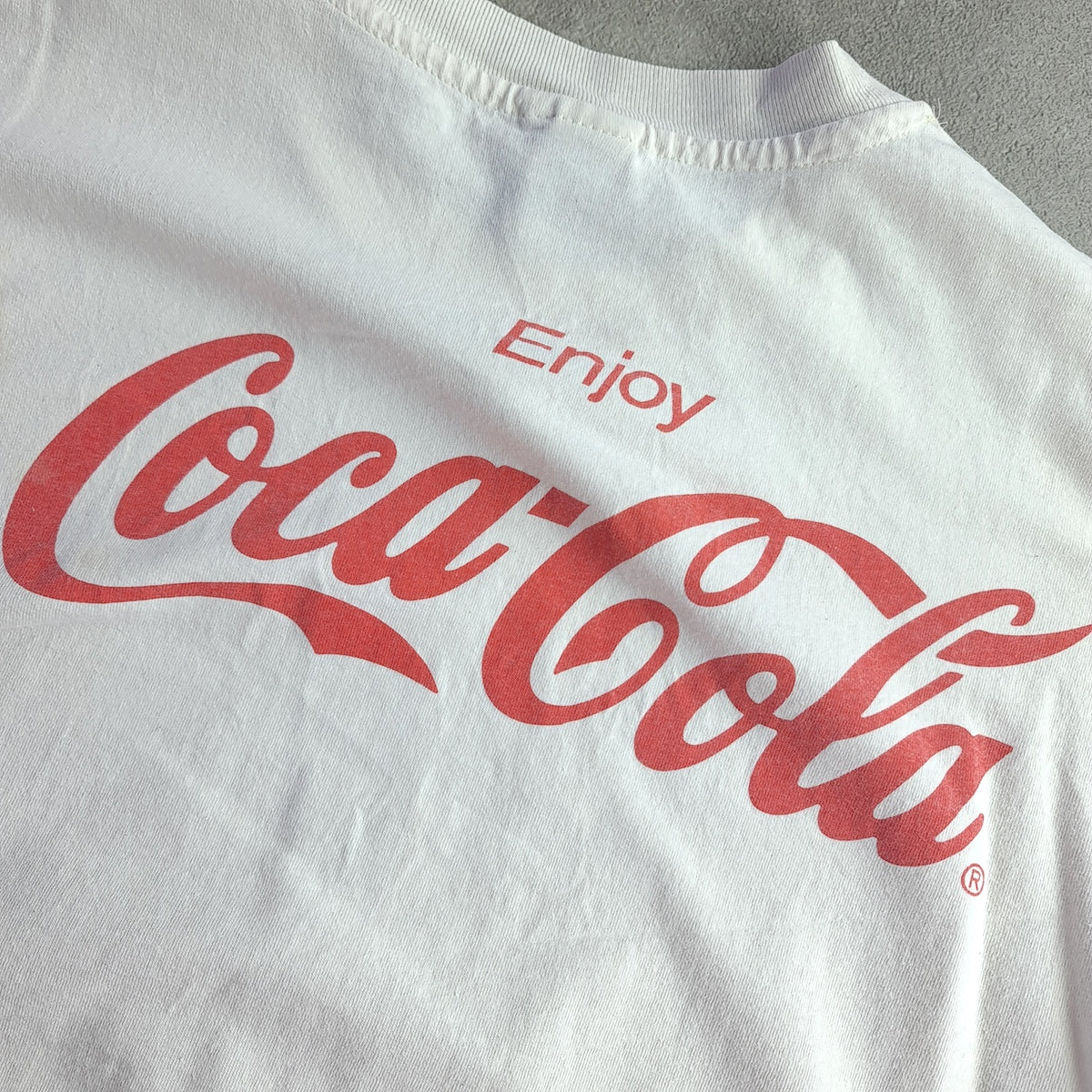 Vintage 90s Coca-Cola Bottle Back Print T-Shirt
