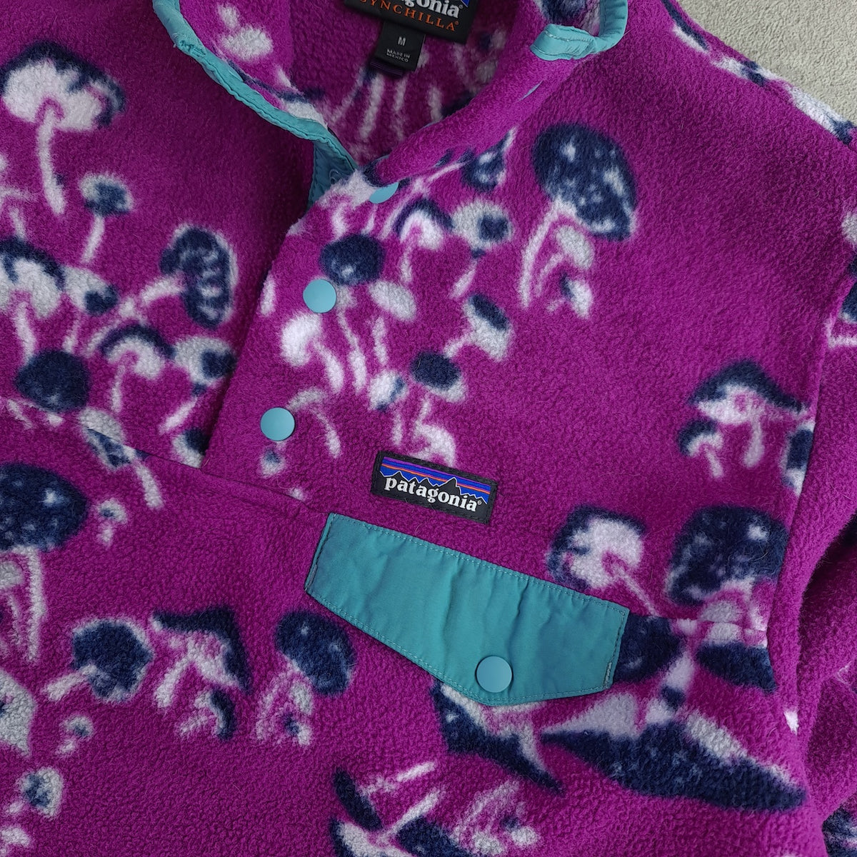 Patagonia Patterned Synchilla Snap-T Pullover Fleece