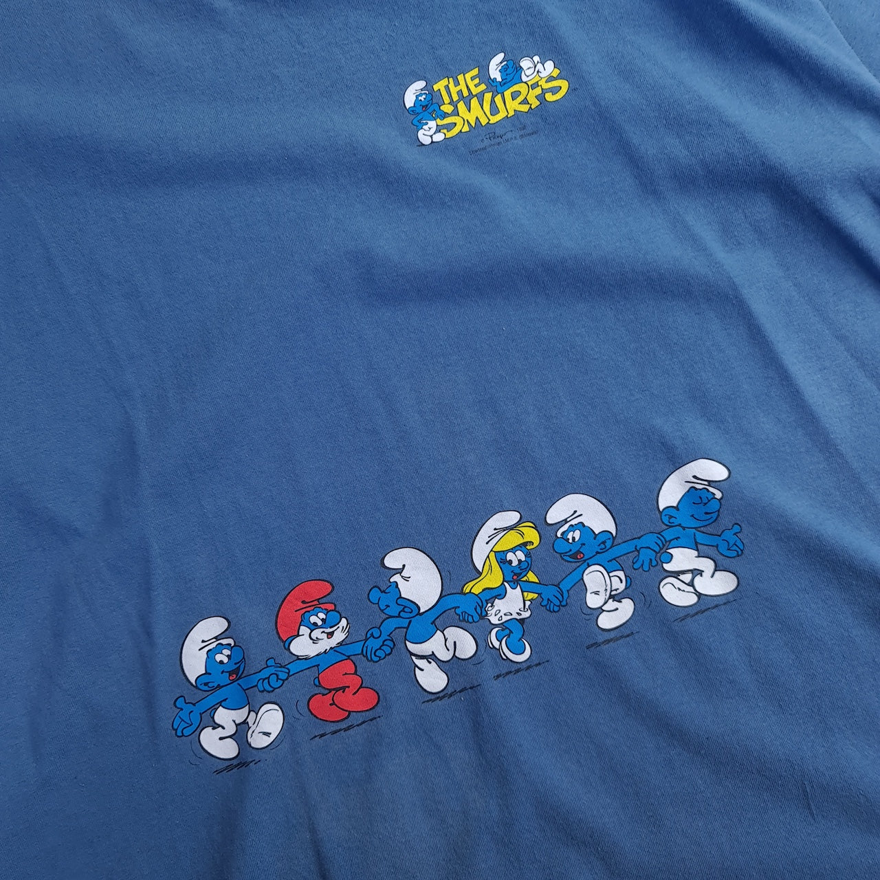 Vintage 90s Smurf Characters T-Shirt