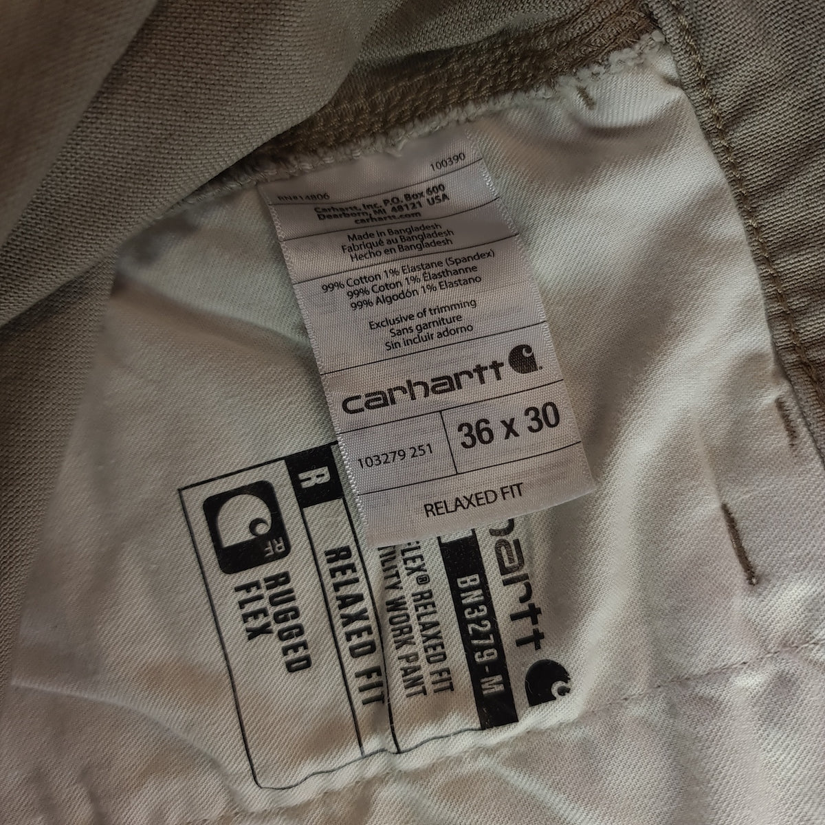 Carhartt Rugged Flex Relaxed Fit Carpenter Pants