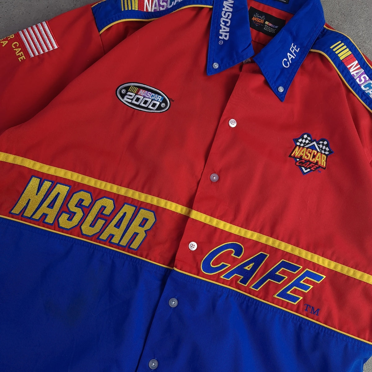 2000 Nascar Cafe Short Sleeve Shirt