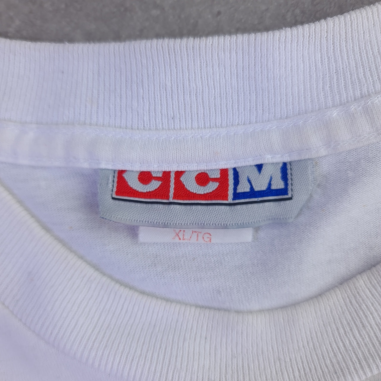 Vintage 90s CCM Hockey Team Ontario Single Stitch T-Shirt