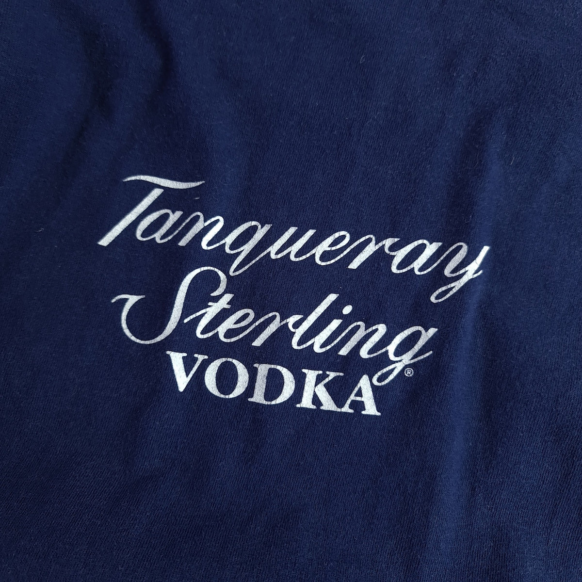 Vintage 90s Tanqueray Sterling Vodka T-Shirt