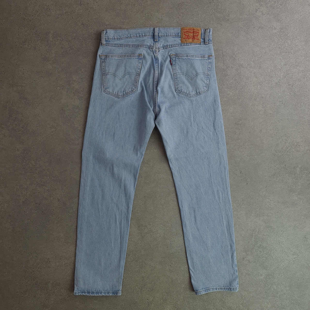 Levi's 505 Regular Fit Light Wash Jeans