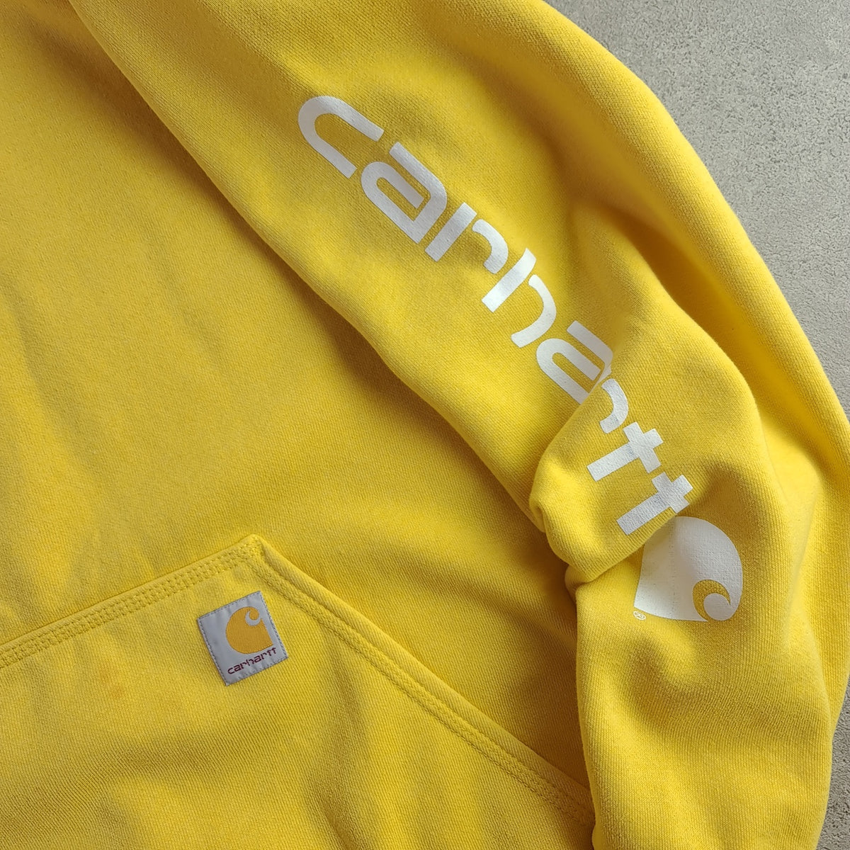 Carhartt Loose Fit Midweight Logo Sleeve Graphic Hoodie