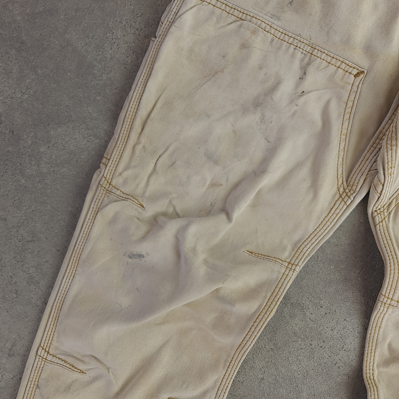 Carhartt Distressed Relaxed Fit Carpenter Pants