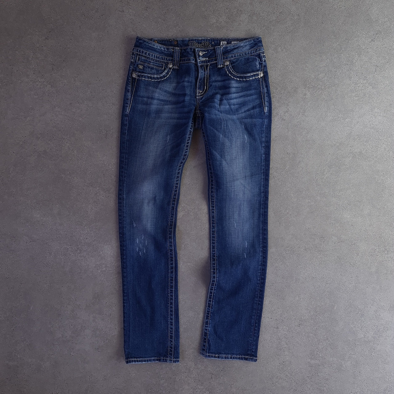 Y2K Miss Me JP5046T9 Straight Jeans