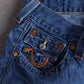 Y2K True Religion Section Straight Jeans