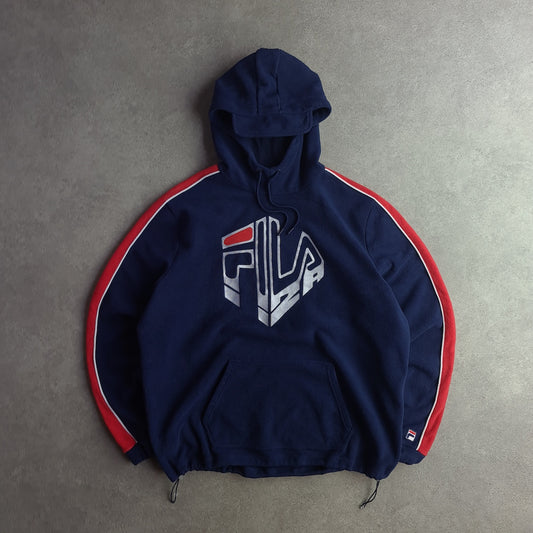 Rare Vintage 90s Fila Fleece Hoodie