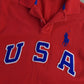 Vintage Polo Ralph Lauren USA Spellout Custom Fit Polo Shirt