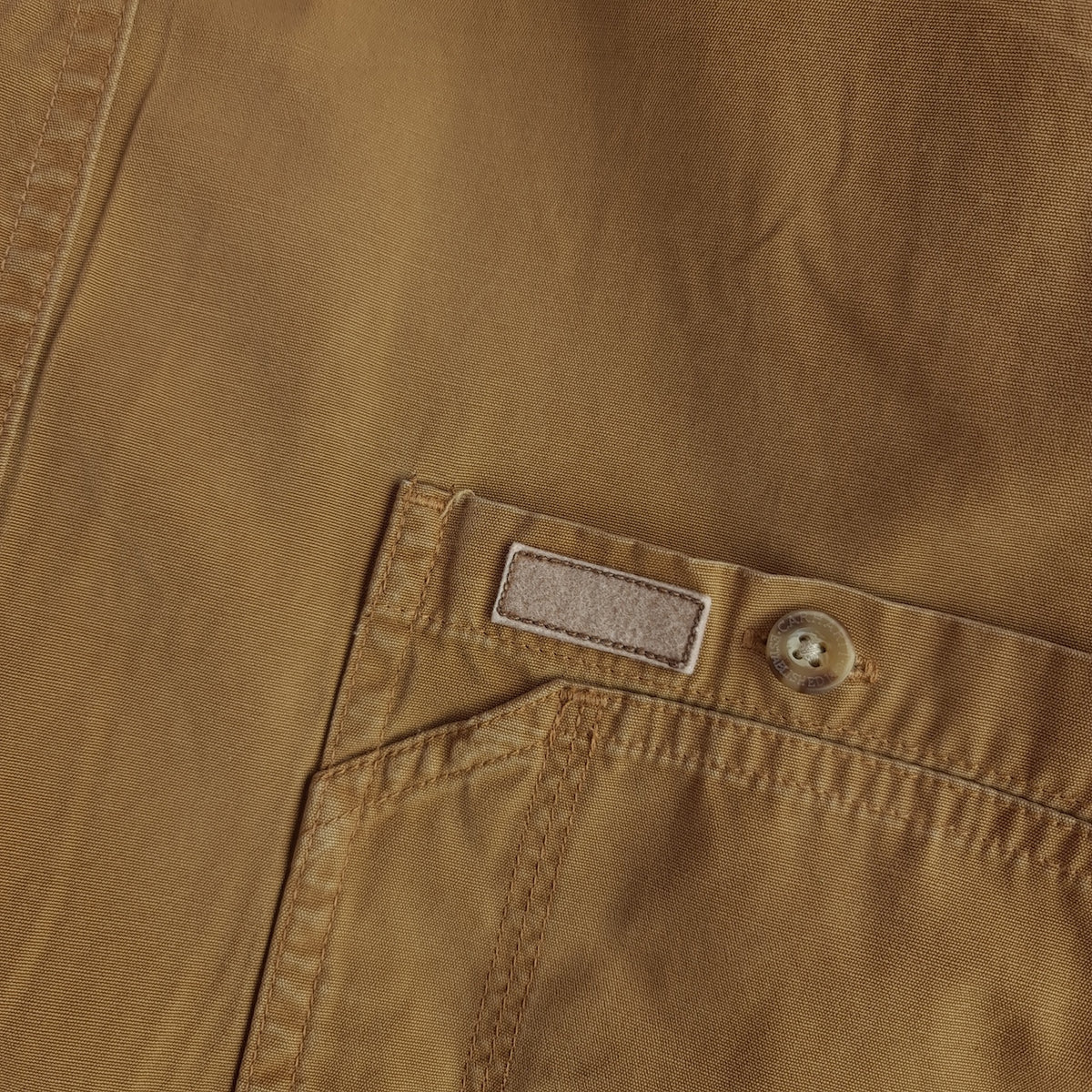 Y2K Carhartt S133 Canvas Tradesman Short Sleeve Shirt
