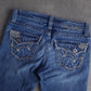 Y2K Big Star Maddies Mid Rise Light Wash Jeans