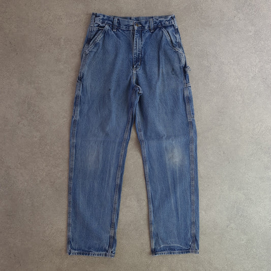 Carhartt B13 DST Light Wash Loose Fit Carpenter Jeans