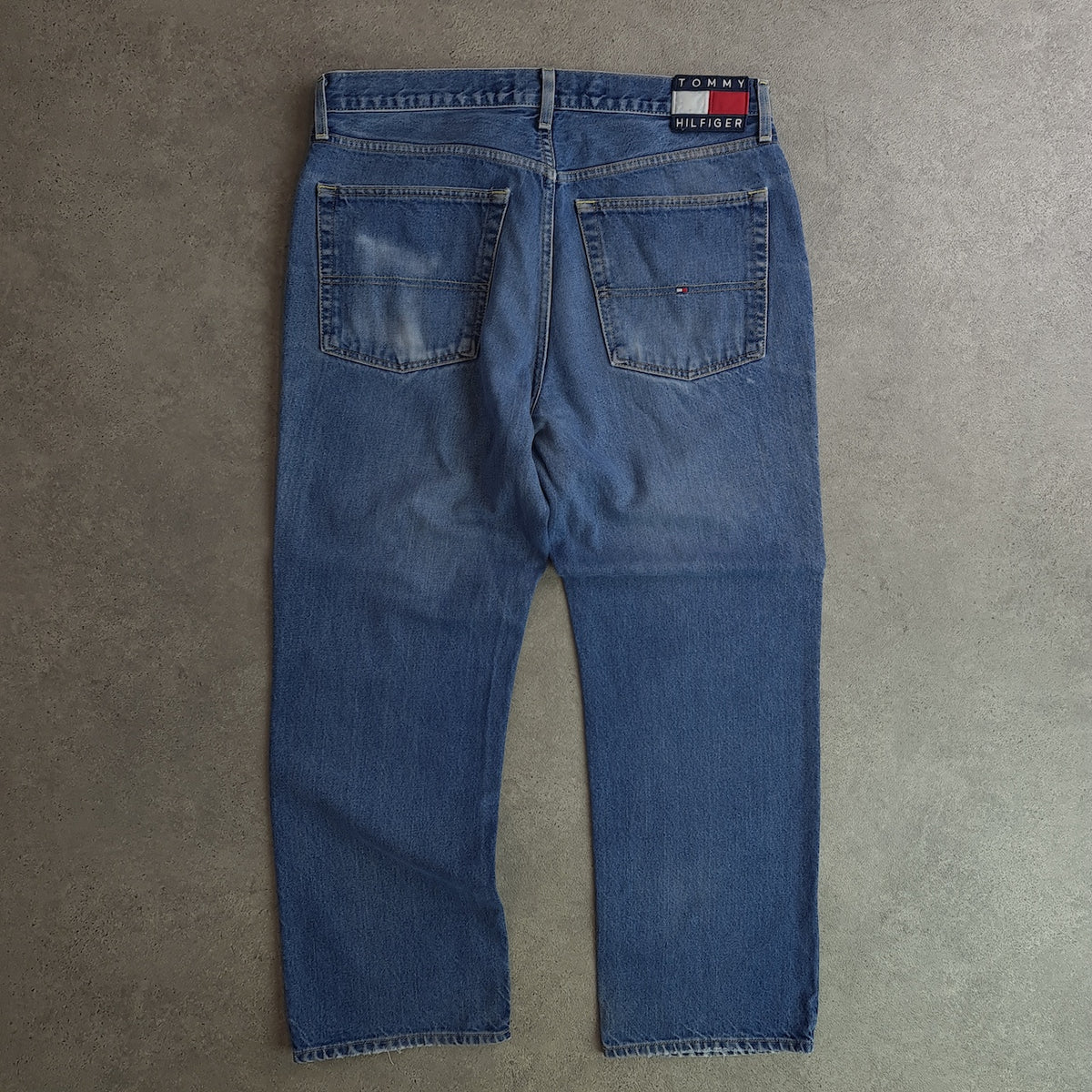 Vintage Tommy Hilfiger Rigid Cotton Baggy Jeans