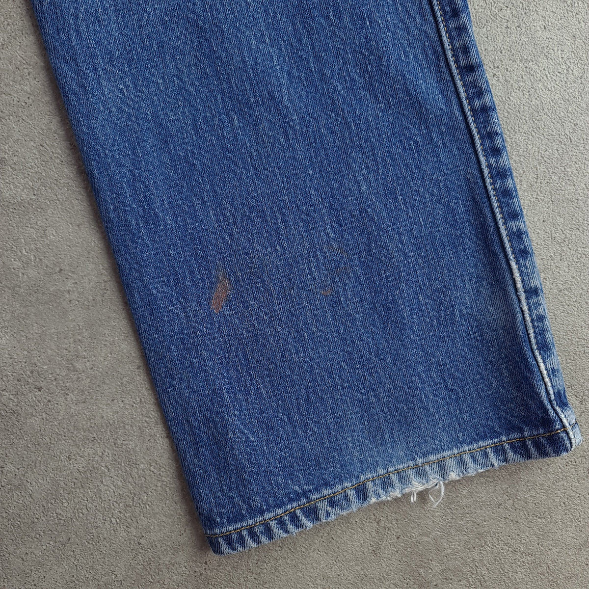Y2K Levi's 501 Distressed Rinsed Indigo Jeans