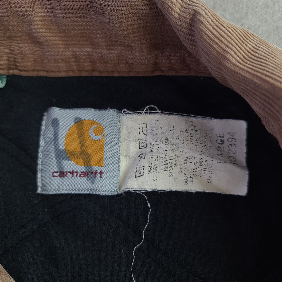 Vintage Carhartt JQ2394 Distressed Santa Fe Jacket