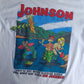 Vintage Johnson Flys Slogan Back Print T-Shirt