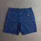 Carhartt B28 Denim Carpenter Jorts